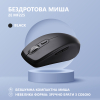 Мишка 2E MF225 Silent Wireless/Bluetooth Black (2E-MF225WBK) зображення 2