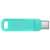 USB флеш накопитель SanDisk 256GB Ultra Dual Drive Go USB 3.1/Type C Green (SDDDC3-256G-G46G) изображение 2