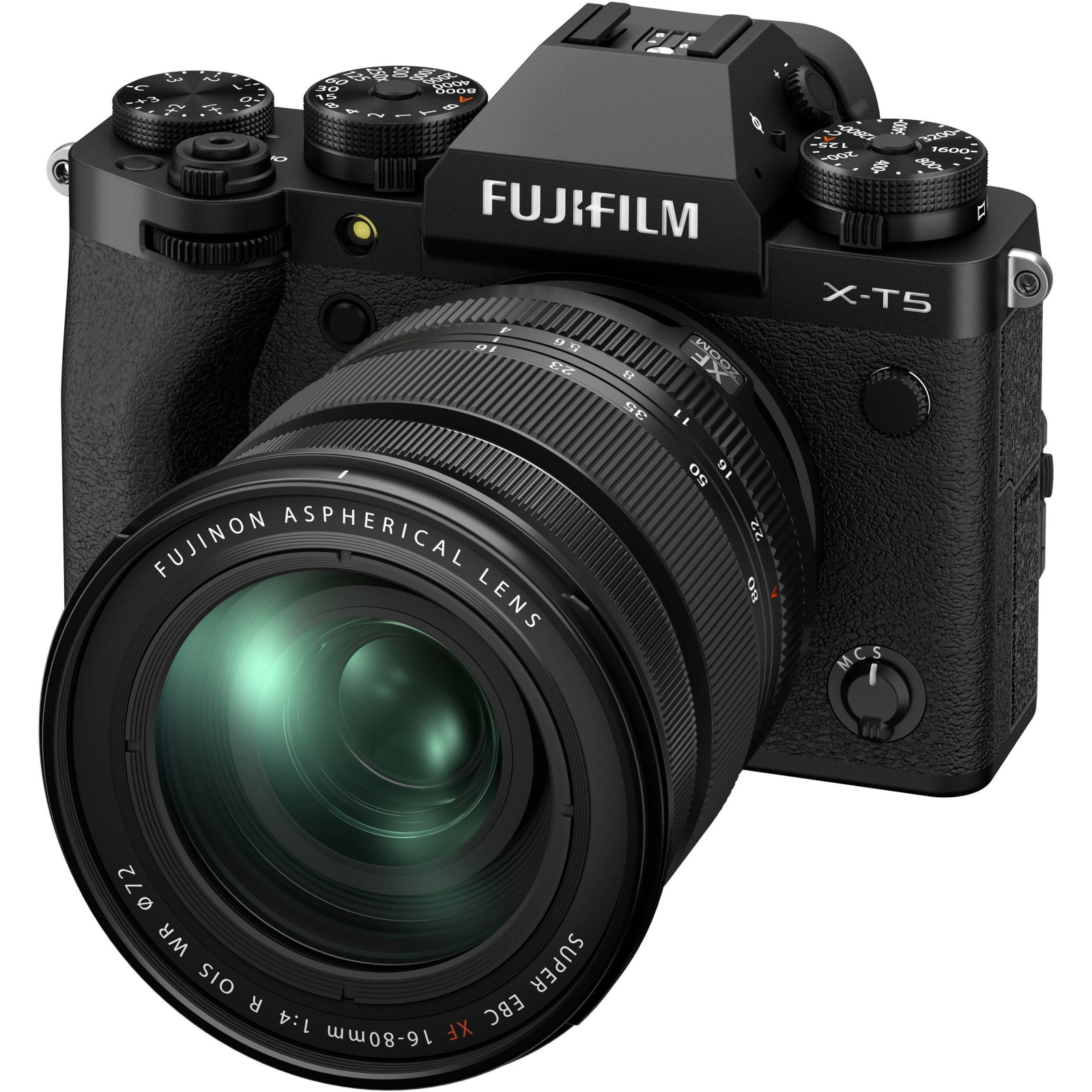 Цифровий фотоапарат Fujifilm X-T5 + XF 16-80 F4 Kit Black (16782571) зображення 5