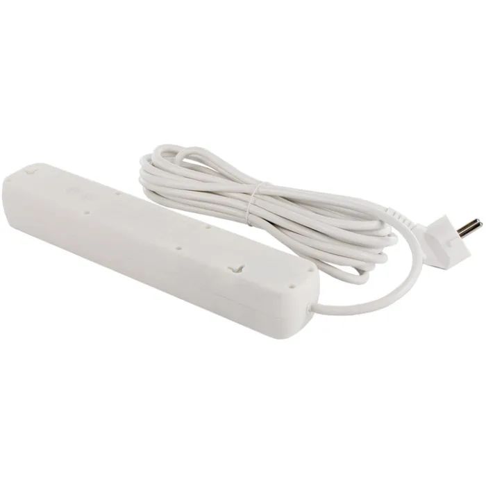 Сетевой фильтр питания ColorWay CW-PSEA55W, 5 розеток/ 5M white (CW-PSEA55W) изображение 3