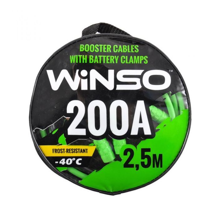 Провода для запуска для автомобиля WINSO 200А, 2,5м (138210) изображение 3