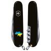 Нож Victorinox Spartan Ukraine Black "Карта України Жовто-Блакитна" (1.3603.3_T1166u) изображение 2