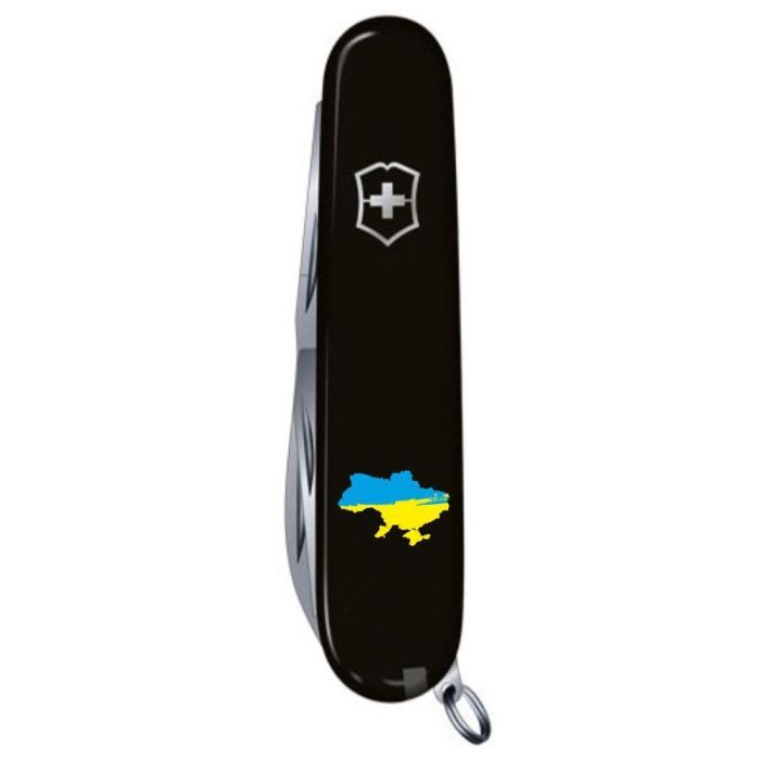 Нож Victorinox Spartan Ukraine Black "Ukraine" (1.3603.3_T0140u) изображение 5