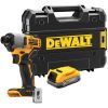 Шуруповерт DeWALT 18 В XR Li-lon PowerStack 1.7Ah, 192 Нм, кейс TSTAK (DCF840E1T)