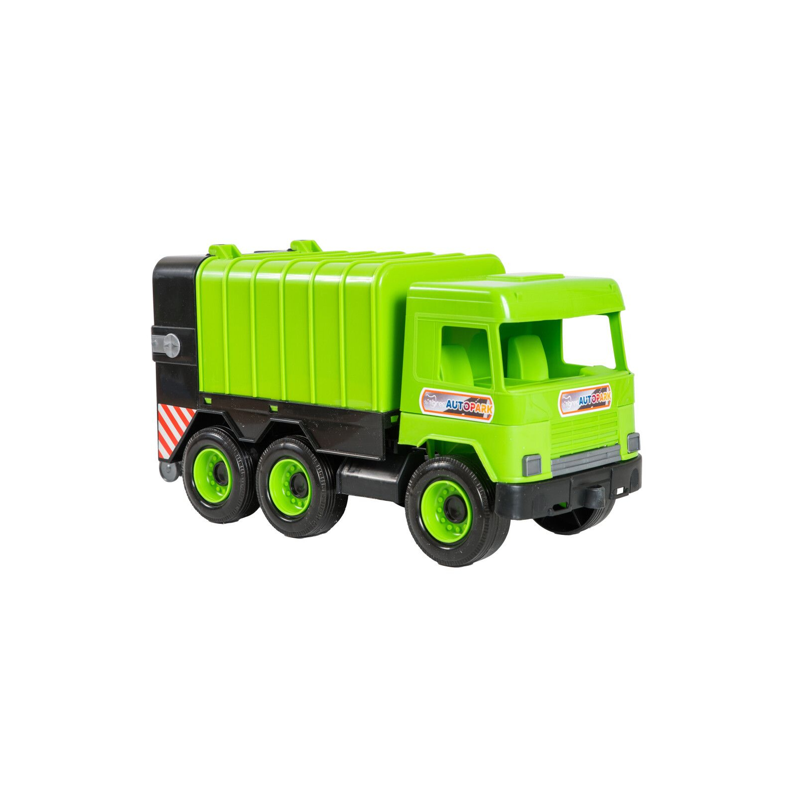 Спецтехніка Tigres Авто "Middle truck" сміттєвоз (св. зелений) в коробці (39484) зображення 3