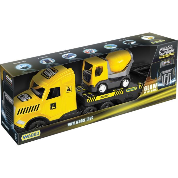 Спецтехніка Wader Magic Truck Technic з бетонозмішувачем (36460) зображення 2