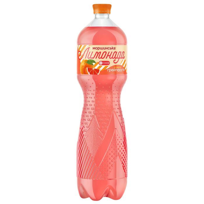 Напиток Моршинська сокосодержащий Лимонада со вкусом Грейпфрута 1.5 л (4820017002820)