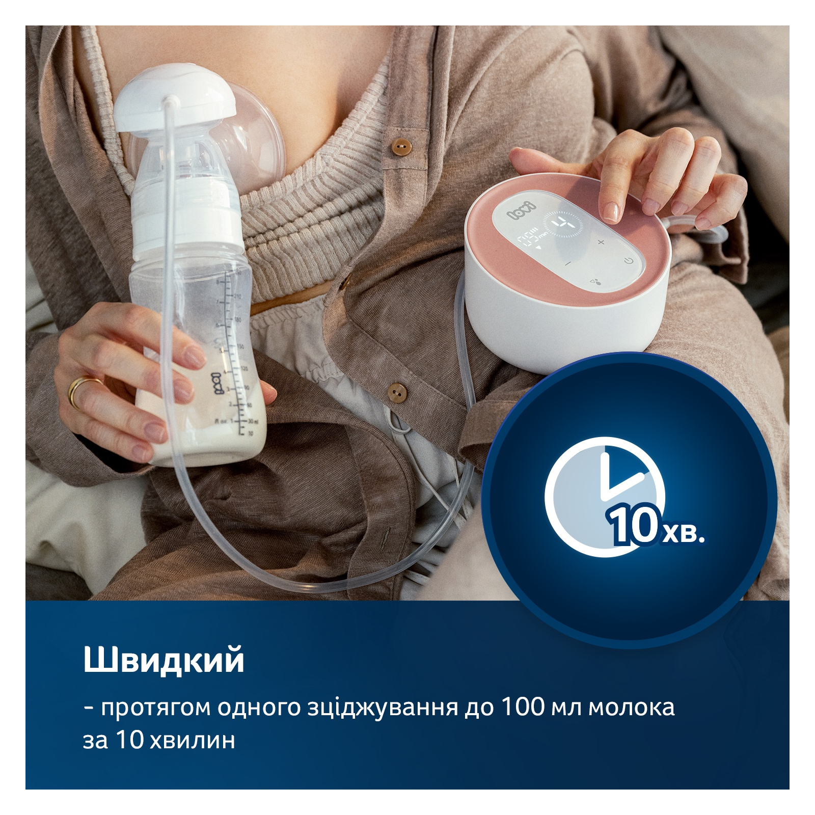 Молоковідсмоктувач Lovi електричний 2-фазний Prolactis 3D Soft (50/050exp) зображення 6
