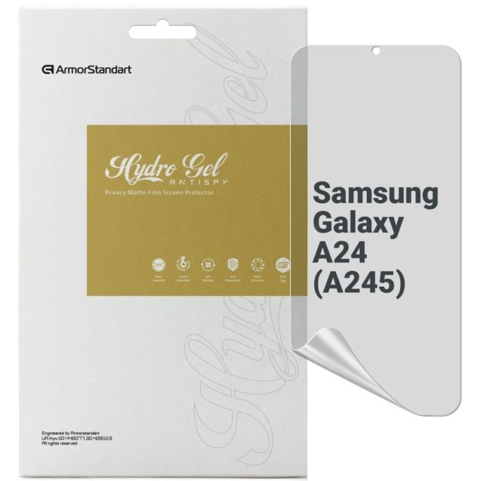 Плівка захисна Armorstandart Anti-spy Samsung A24 4G (A245) (ARM68014)