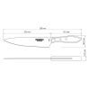 Кухонний ніж Tramontina Barbecue Polywood 203 мм Червоне Дерево (21189/178) зображення 5