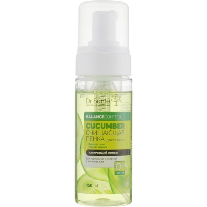 Пенка для умывания Dr. Sante Cucumber Balance Control 150 мл (4823015917400)