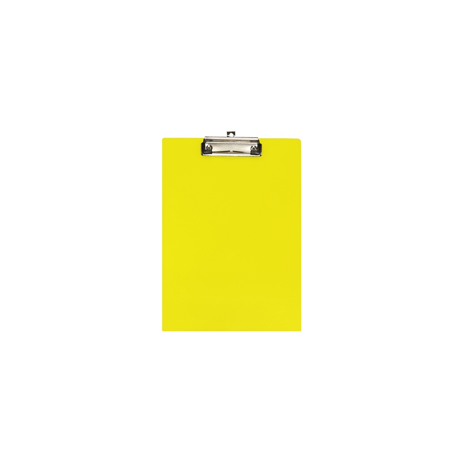 Клипборд-папка Economix A4 с прижимом и подвесом, пластик, желтый (E30156-85)