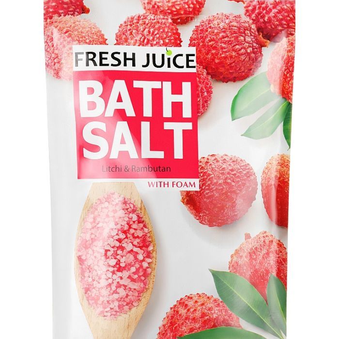 Соль для ванн Fresh Juice Litchi & Rambutan 500 г (4823015937606)