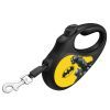 Поводок для собак WAUDOG R-leash Бэтмен Желтый светоотражающая лента L 5 м (8126-1002-01) изображение 3
