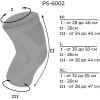 Фиксатор колена Power System Knee Support PS-6002 Grey M (PS-6002_M_Grey) изображение 5