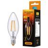 Лампочка Videx LED Filament C37F 4W E14 3000K (VL-C37F-04143)