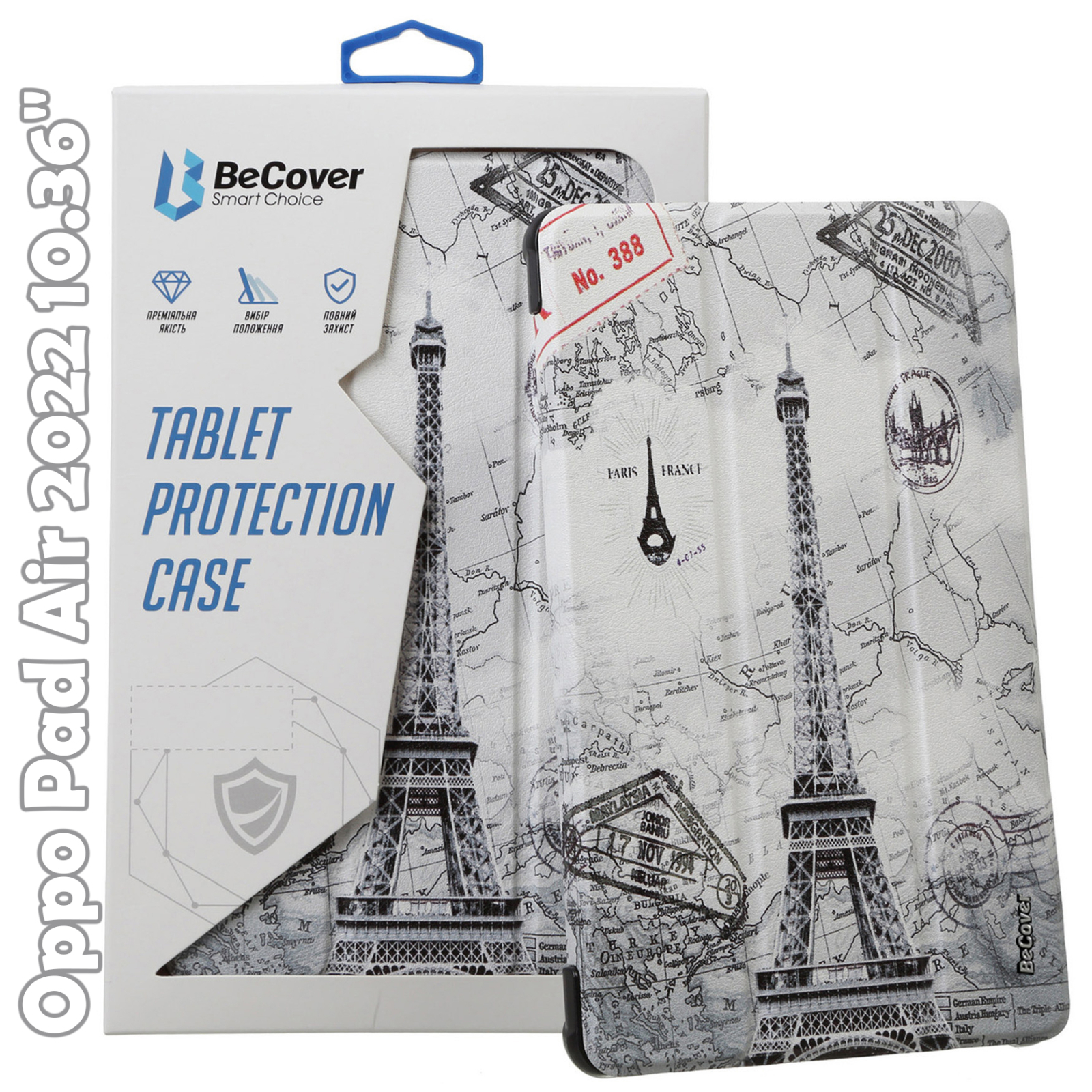 Чехол для планшета BeCover Smart Case Oppo Pad Air 2022 10.36" Space (709527)