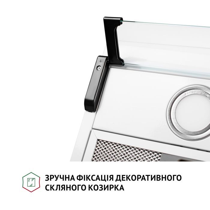Витяжка кухонна Perfelli PL 6042 W LED зображення 5