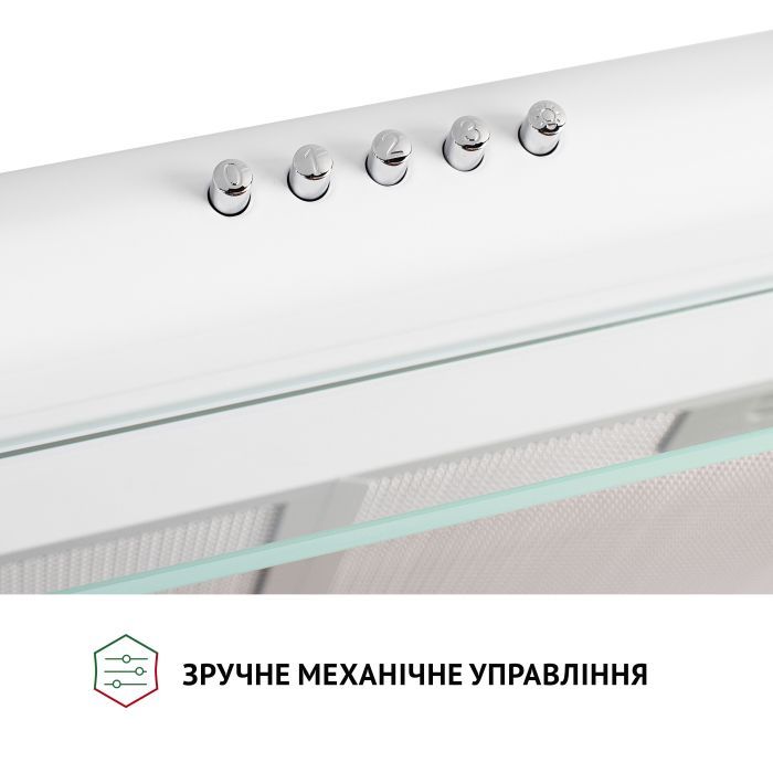 Витяжка кухонна Perfelli PL 6042 W LED зображення 6