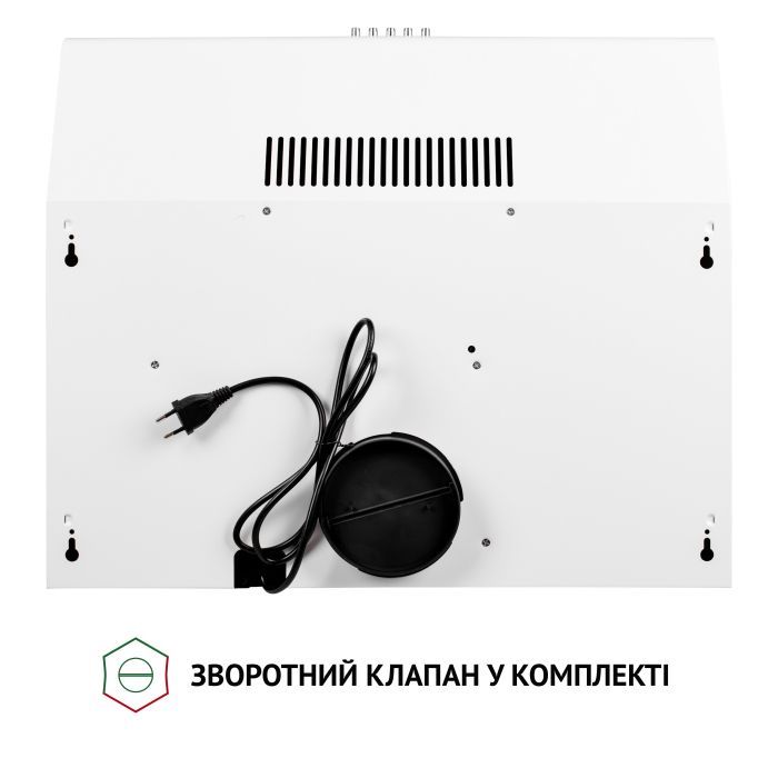 Витяжка кухонна Perfelli PL 6042 W LED зображення 9