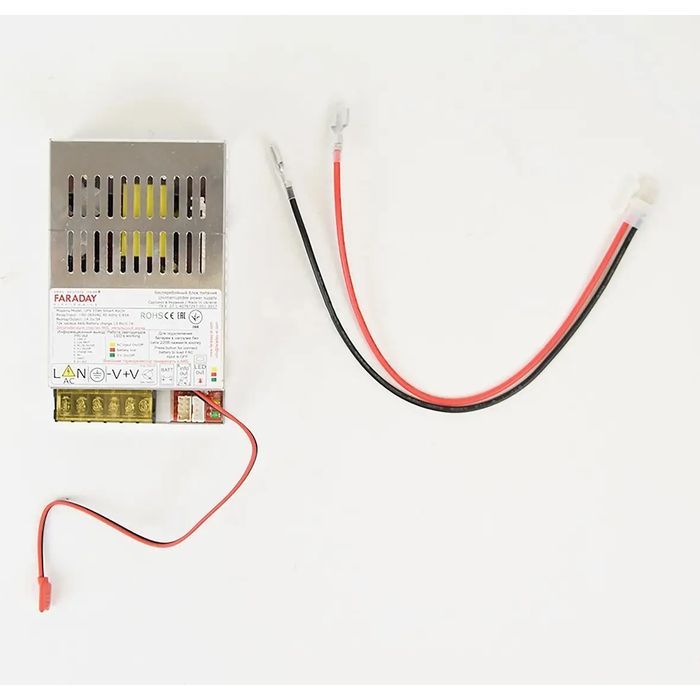 Блок живлення для систем відеоспостереження Faraday Electronics UPS_55W_ALU_12 зображення 4