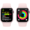 Смарт-часы Apple Watch Series 9 GPS 41mm Pink Aluminium Case with Light Pink Sport Band - M/L (MR943QP/A) изображение 8