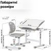 Парта со стулом Evo-kids Grey (Evo-06 Ergo G) изображение 4