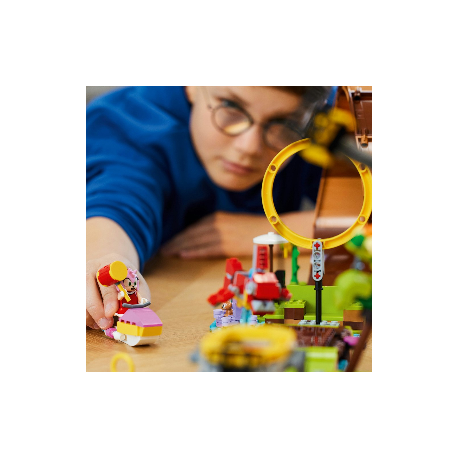 Конструктор LEGO Sonic the Hedgehog Змагання петлі Соніка на зеленому пагорбі 802 деталі (76994) зображення 3