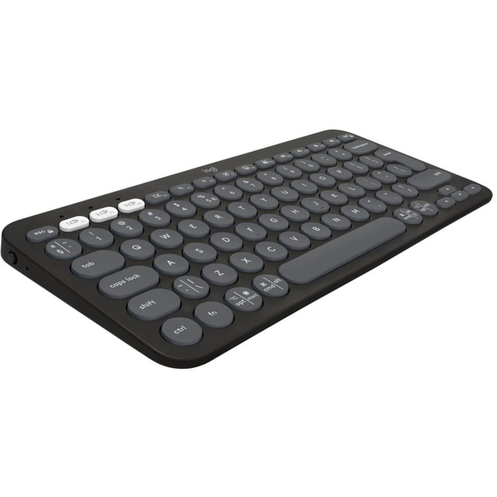 Клавиатура Logitech K380s Multi-Device Bluetooth UA White (920-011852) изображение 2