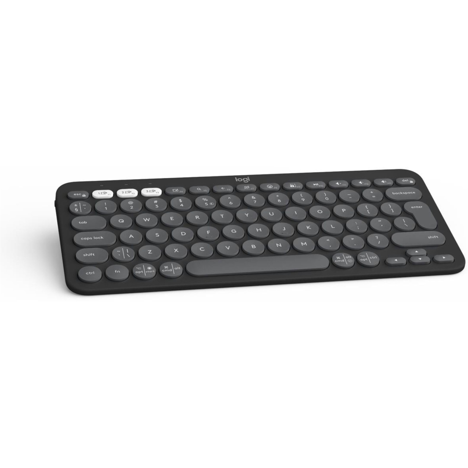 Клавіатура Logitech K380s Multi-Device Bluetooth UA White (920-011852) зображення 3