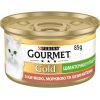 Паштет для кошек Purina Gourmet Gold. С уткой, морковью и шпинатом. Кусочки в паштете 85 г (7613033728778)
