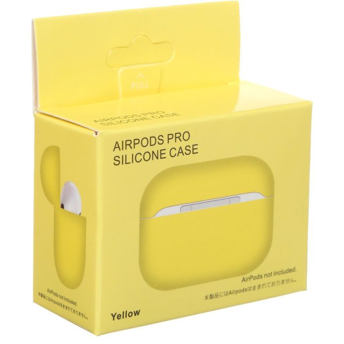 Чехол для наушников Armorstandart Ultrathin Silicone Case для Apple AirPods Pro Yellow (ARM55963) изображение 3