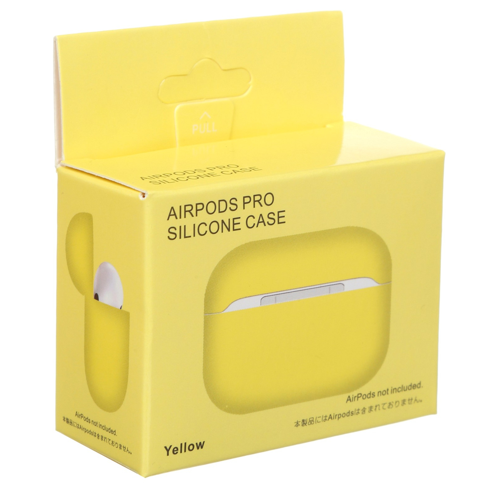 Чехол для наушников Armorstandart Ultrathin Silicone Case для Apple AirPods Pro Yellow (ARM55963) изображение 3
