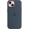Чехол для мобильного телефона Apple iPhone 15 Silicone Case with MagSafe Storm Blue (MT0N3ZM/A) изображение 2