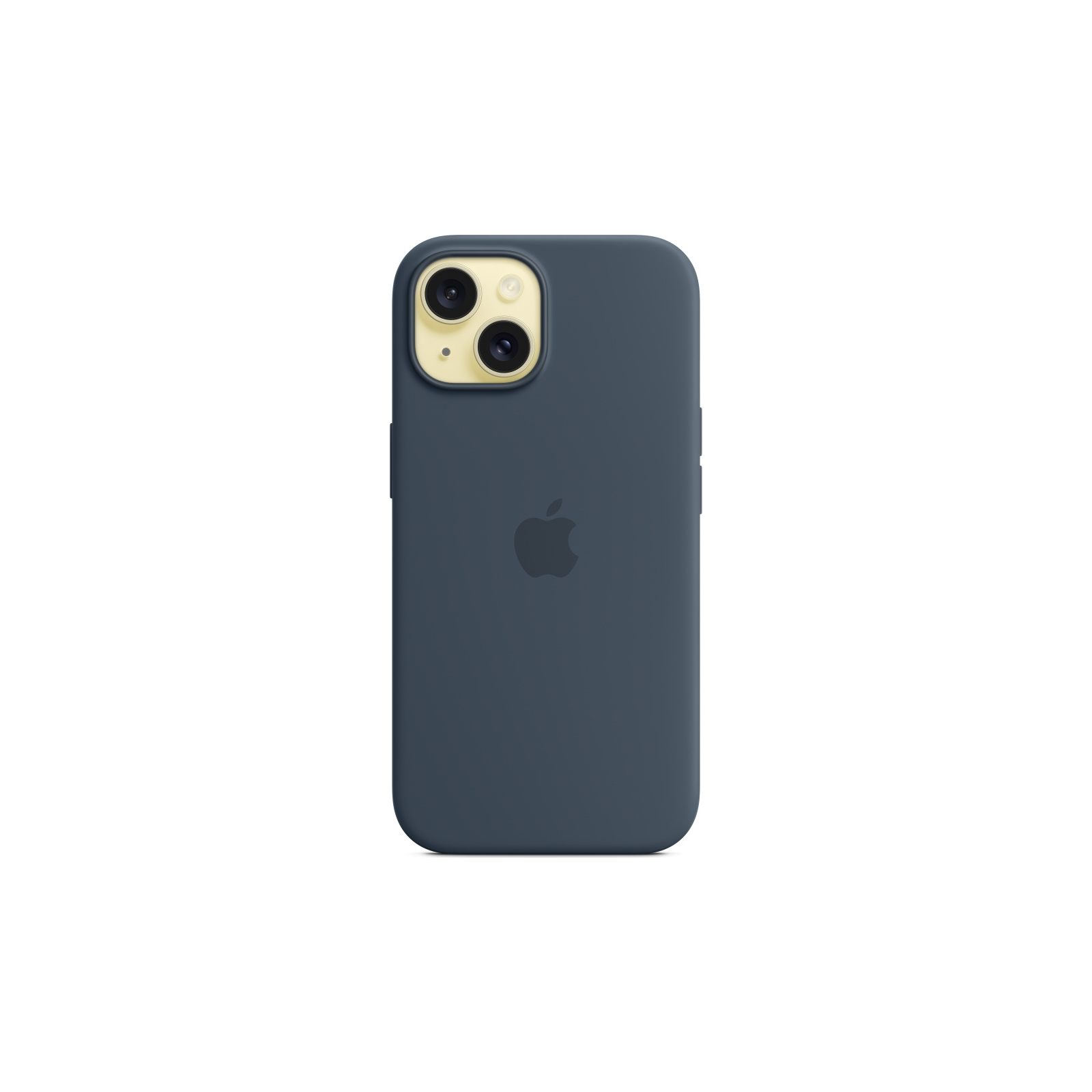 Чехол для мобильного телефона Apple iPhone 15 Silicone Case with MagSafe Storm Blue (MT0N3ZM/A) изображение 3