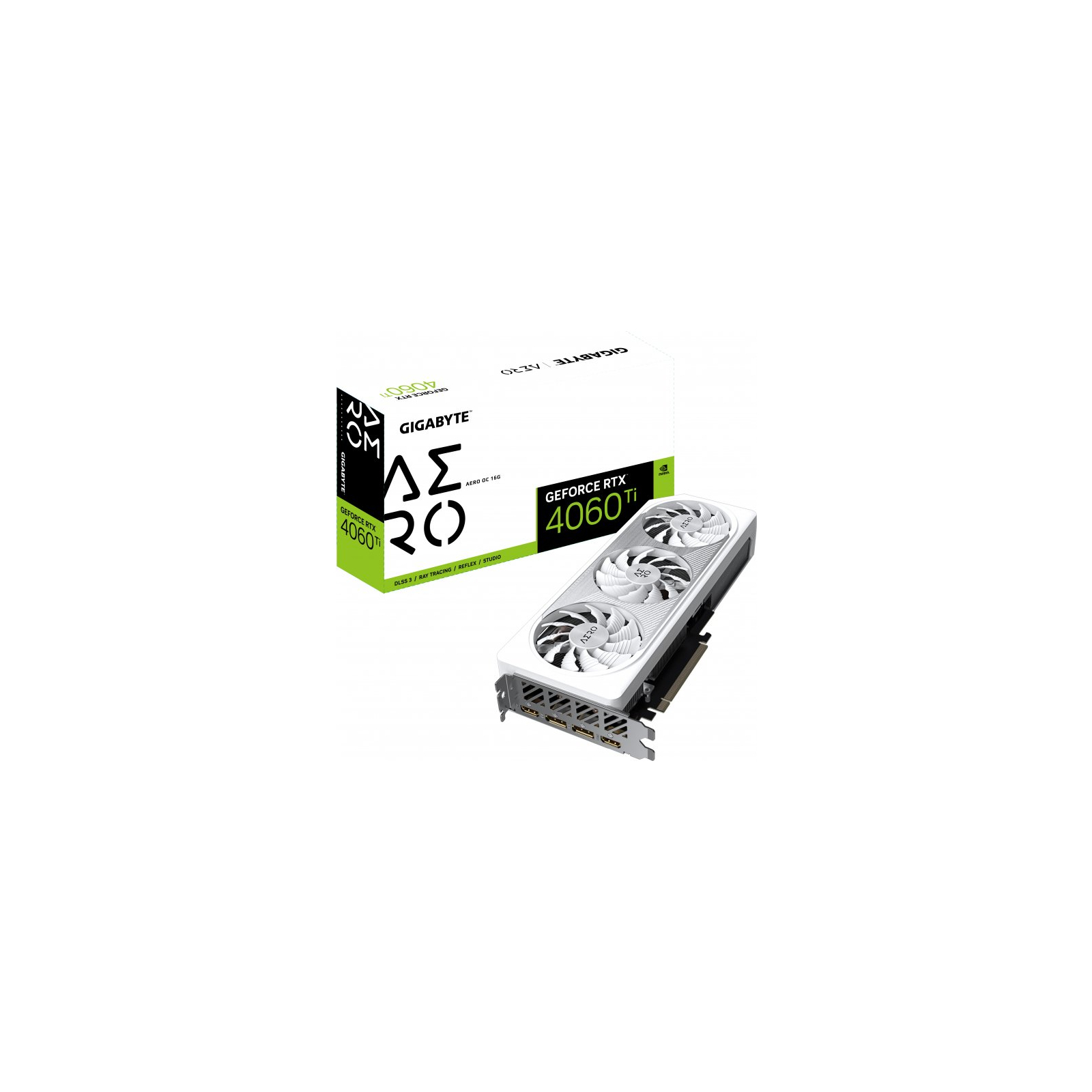 Видеокарта GIGABYTE GeForce RTX4060Ti 16Gb AERO OC (GV-N406TAERO OC-16GD) изображение 7
