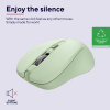 Мишка Trust Mydo Silent Wireless Green (25042) зображення 5