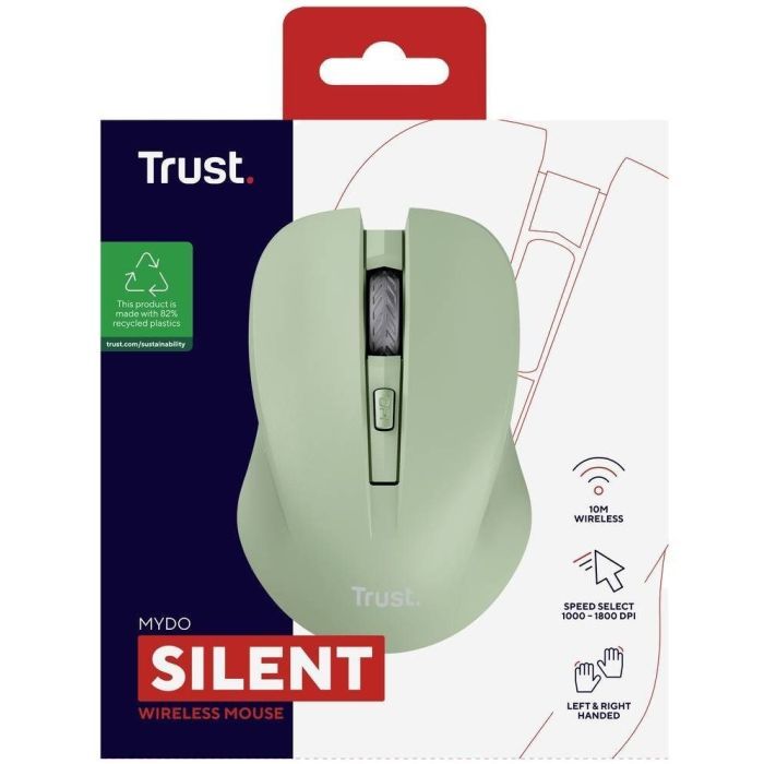 Мышка Trust Mydo Silent Wireless Black (25084) изображение 9