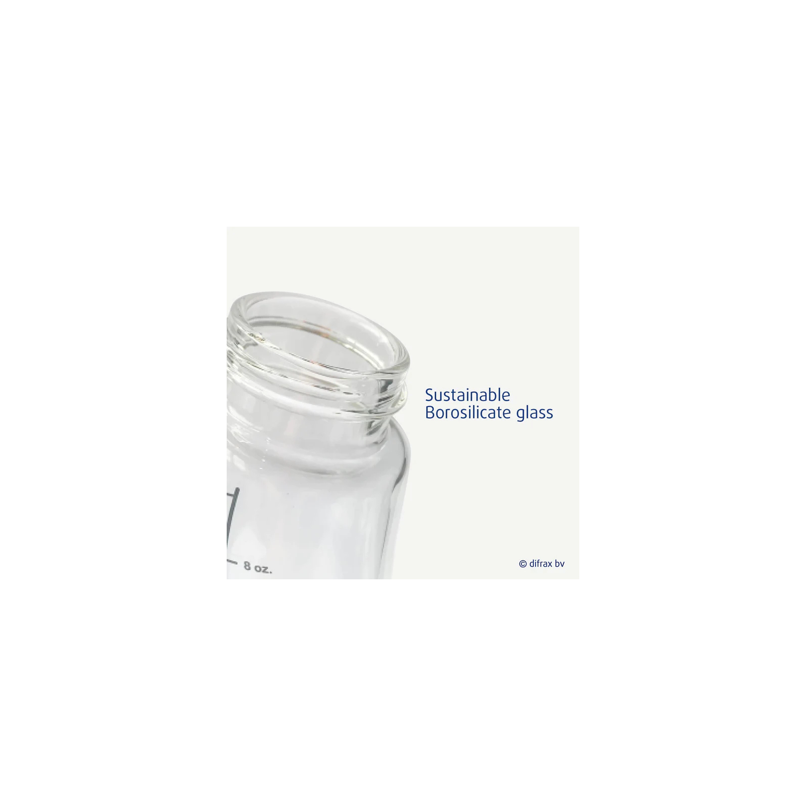 Пляшечка для годування Difrax S-bottle Wide антиколікова із силікона, 200 мл (3331FE) зображення 6