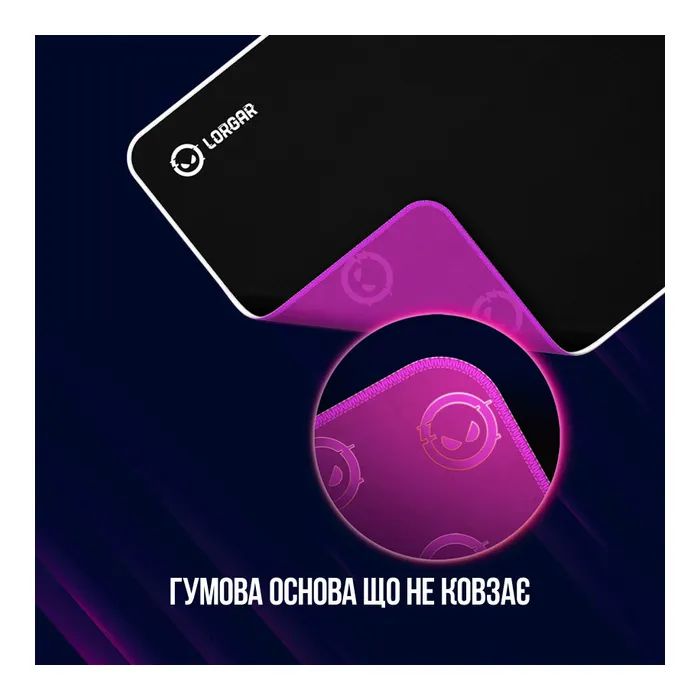 Коврик для мышки Lorgar Legacer 755 Black (LRG-CMP755) изображение 11