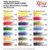 Акварельные краски Rosa Gallery Классика в металлическом бирюзовом пенале 21 цвет кювета. (4823098525714) изображение 4