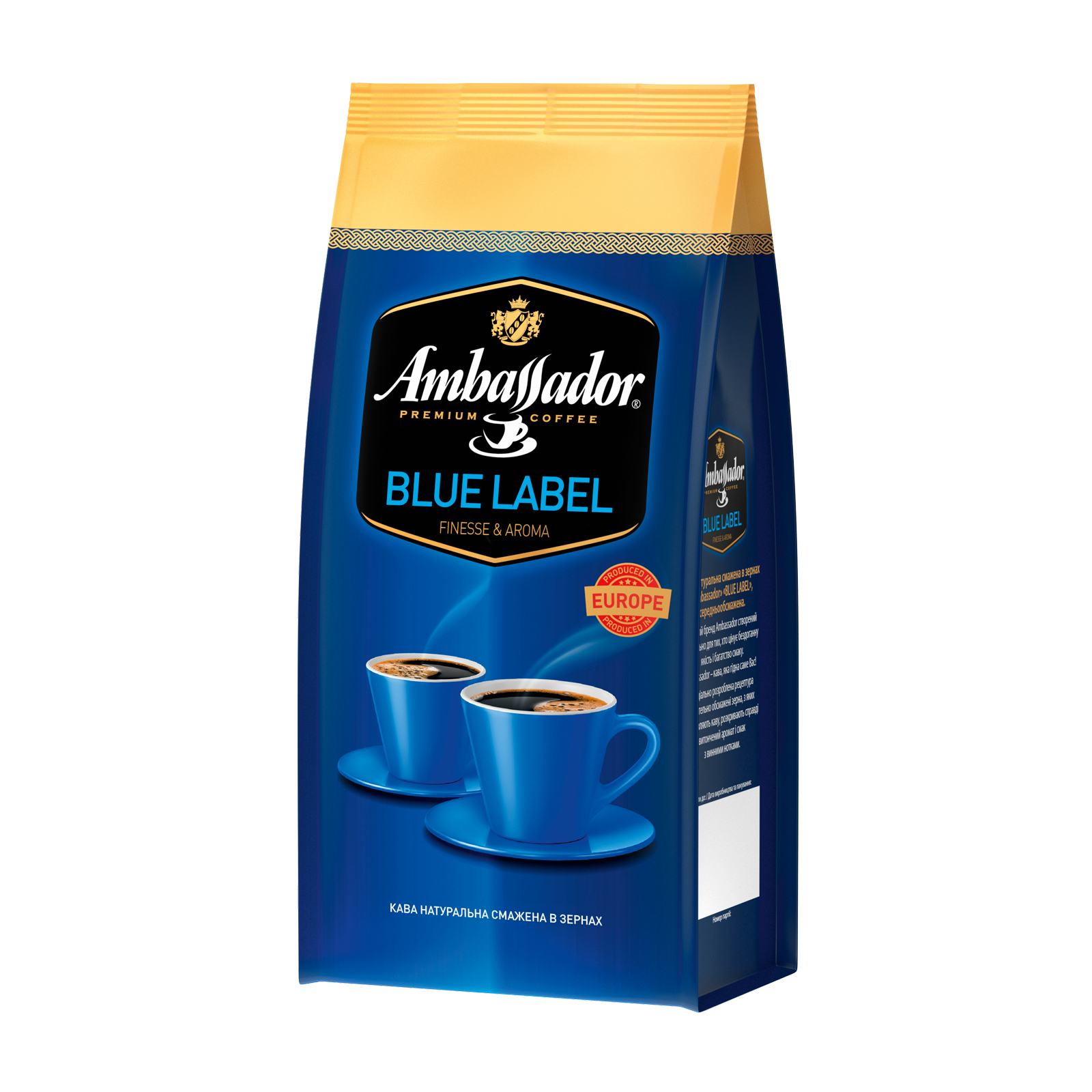 Кофе Ambassador Blue Label в зернах 1 кг (am.52078)