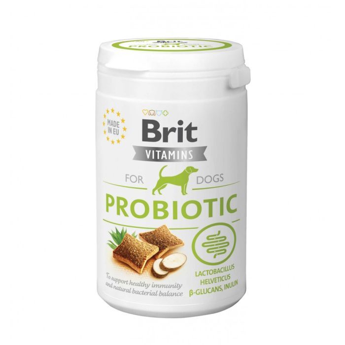 Вітаміни для собак Brit Vitamins Probiotic з пробіотиками 150 г (8595602562534)