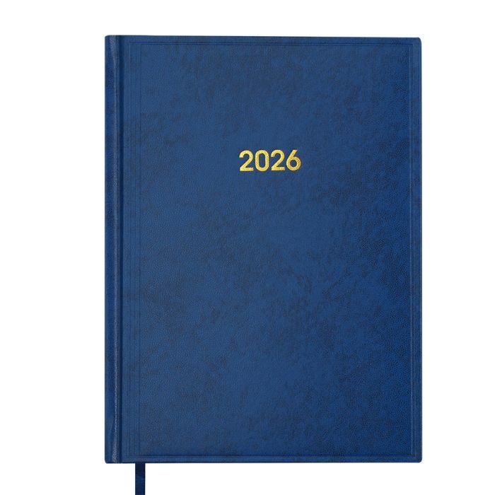 Еженедельник Buromax датированный 2026 BASE А5 синий (BM.2108-02)