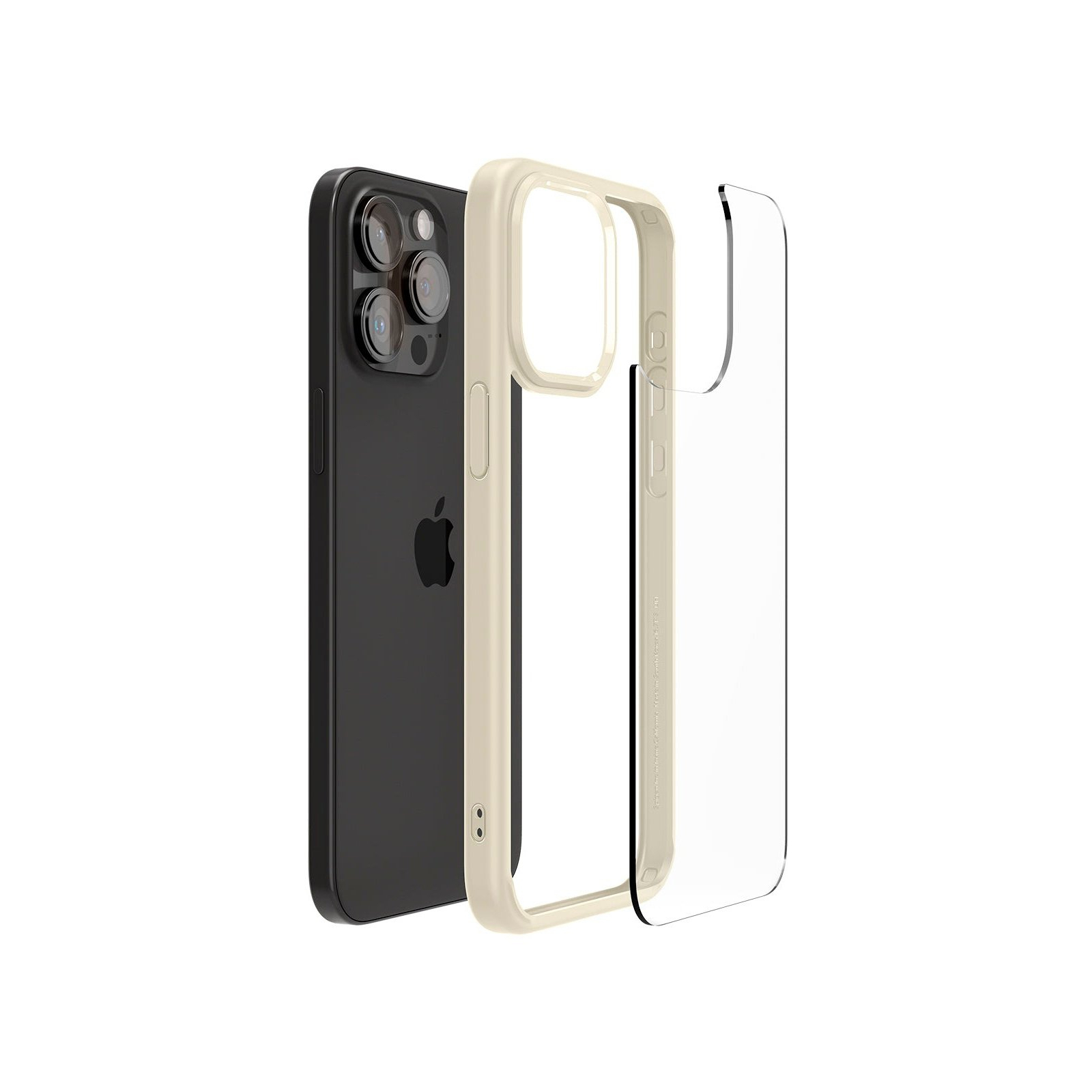 Чохол до мобільного телефона Spigen Apple iPhone 15 Pro Max Ultra Hybrid Mute Beige (ACS06571) зображення 4