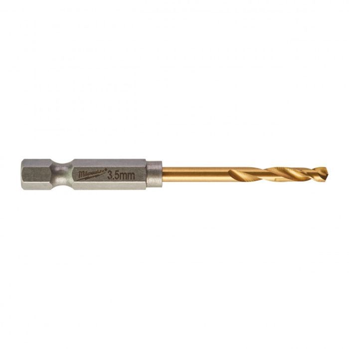 Сверло Milwaukee по металлу RedHEX HSS-G TiN. 3.3 мм, 2шт (4932471089) изображение 2