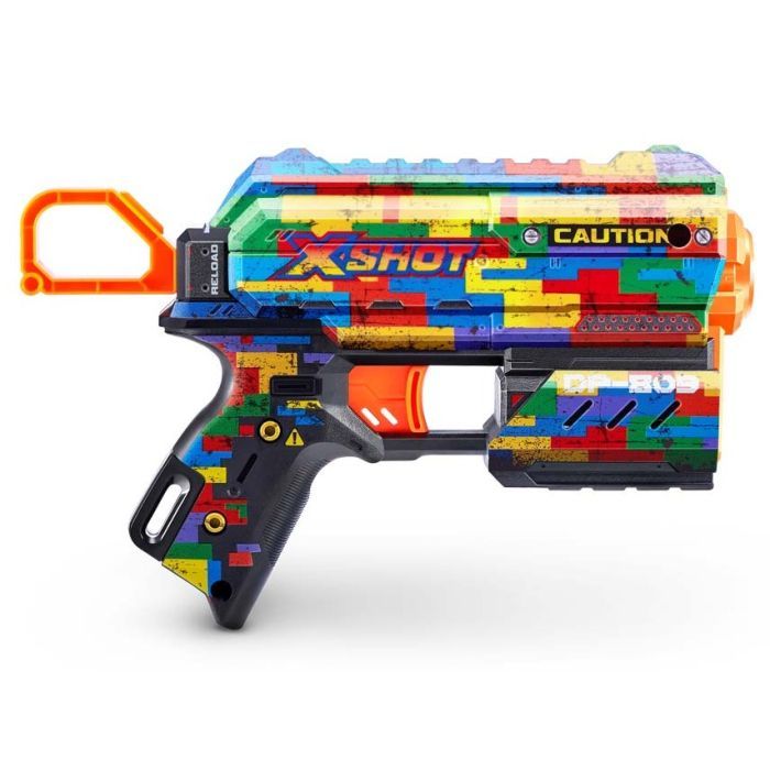 Іграшкова зброя Zuru X-Shot Швидкострільний бластер Skins Flux Striper (8 патронів) (36516K) зображення 2