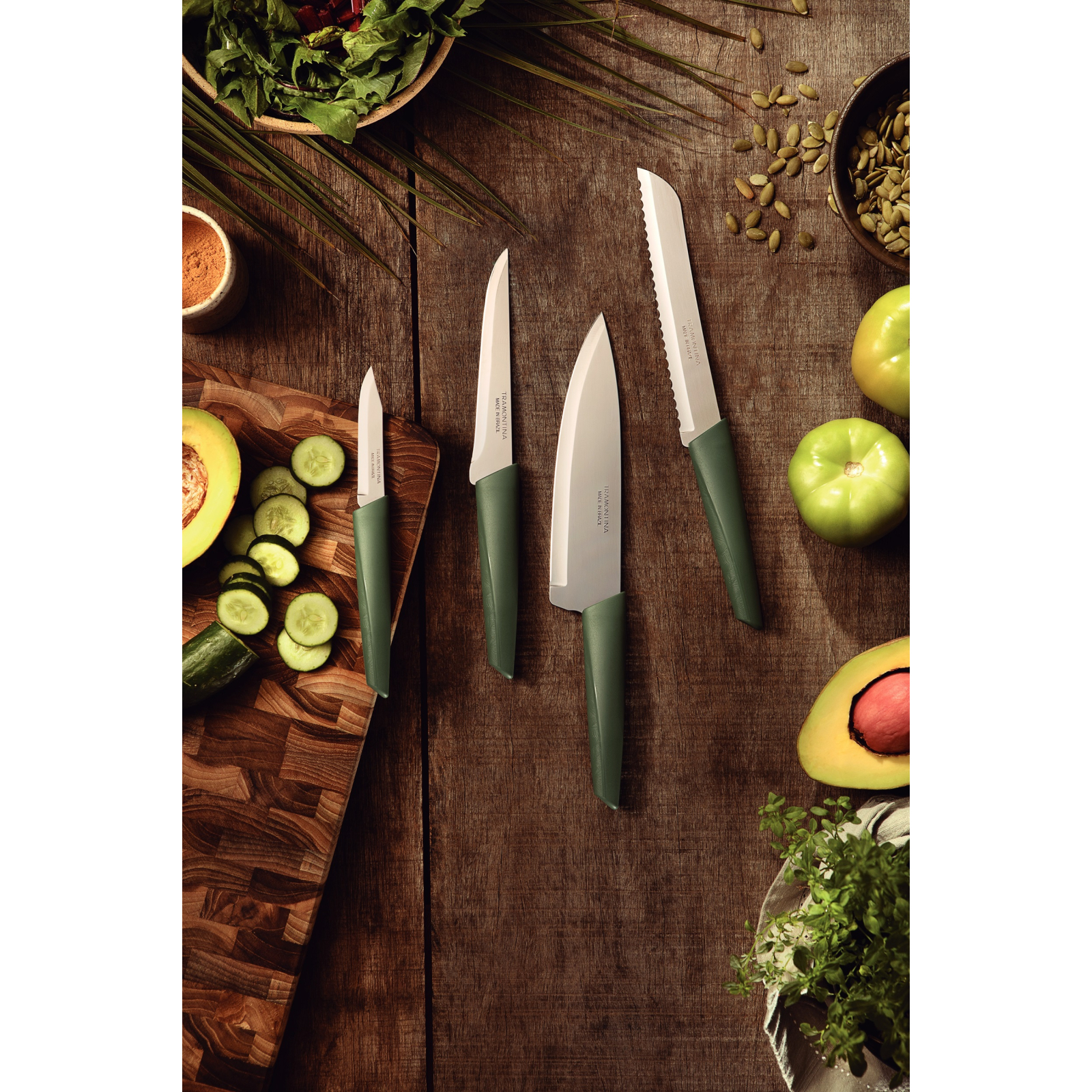 Кухонный нож Tramontina Lyf для хліба 178 мм (23116/027) изображение 2