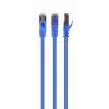 Патч-корд 2м S/FTP Cat 6A CU LSZH blue Cablexpert (PP6A-LSZHCU-B-2M)