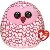 М'яка іграшка Ty Squish-a-Boos Рожева сова Pinky 20 см (39300)